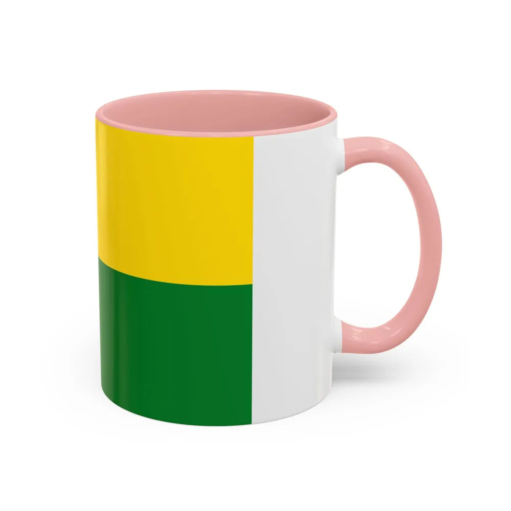 Flag of Abejorral Colombia - Accent Coffee Mug-Go Mug Yourself