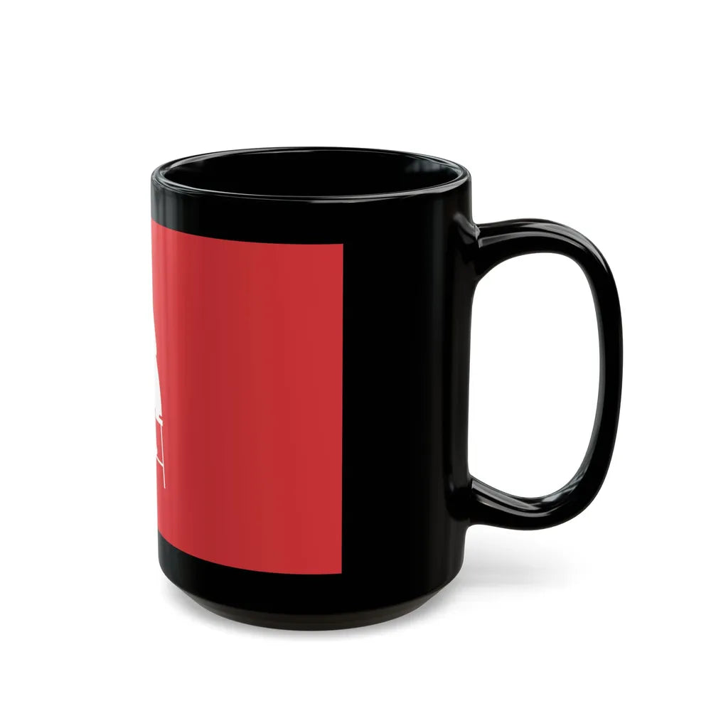 Flag of Horningsea UK - Black Coffee Mug-Go Mug Yourself