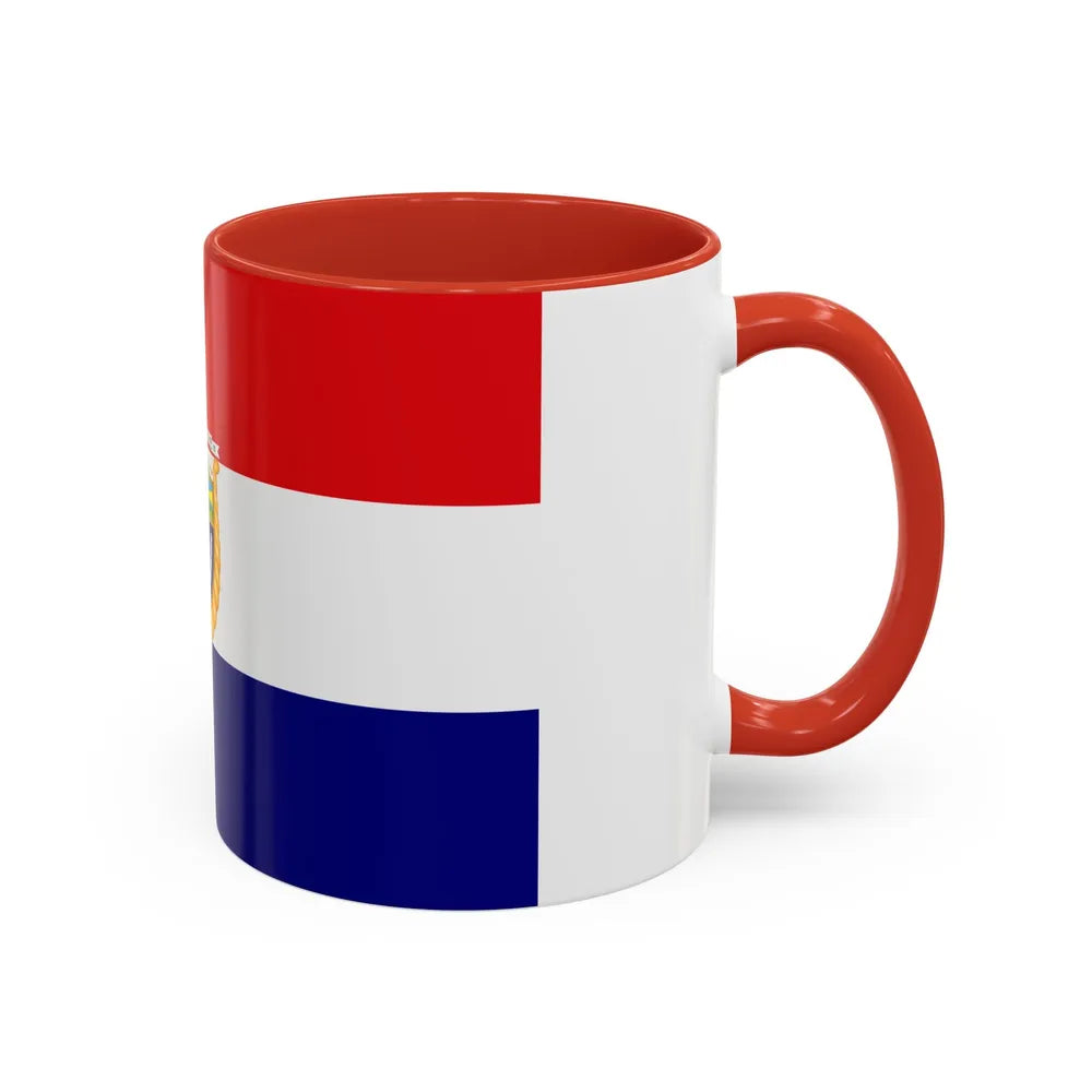 Flag of Guaranda Ecuador - Accent Coffee Mug-Go Mug Yourself