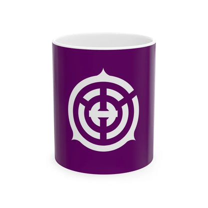 Flag of Musashino Tokyo Japan - White Coffee Mug-11oz-Go Mug Yourself