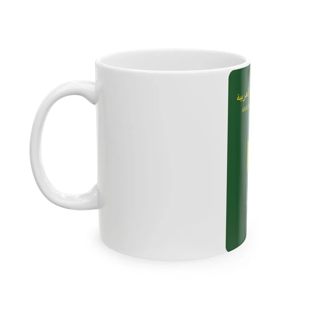 Egyptian Passport - White Coffee Mug-Go Mug Yourself