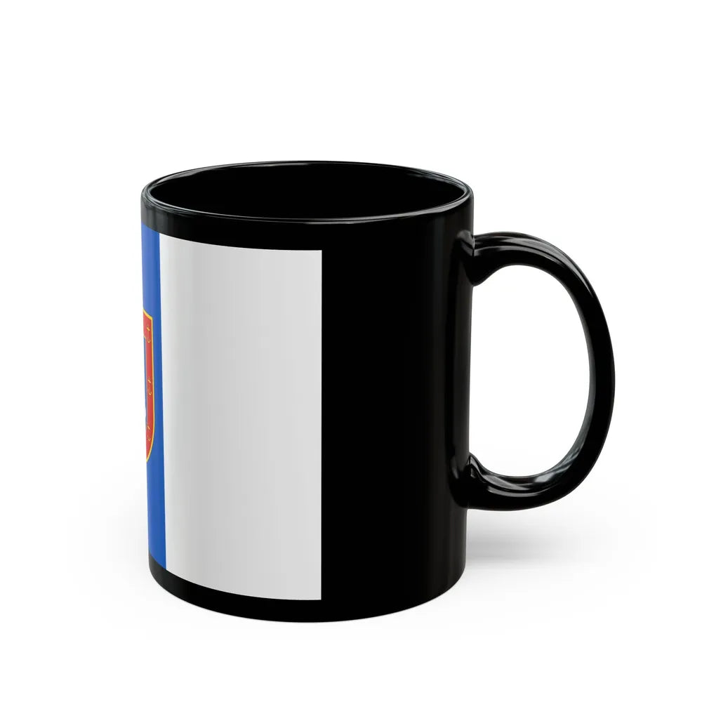 Flag of Odessa Oblast Ukraine - Black Coffee Mug-Go Mug Yourself