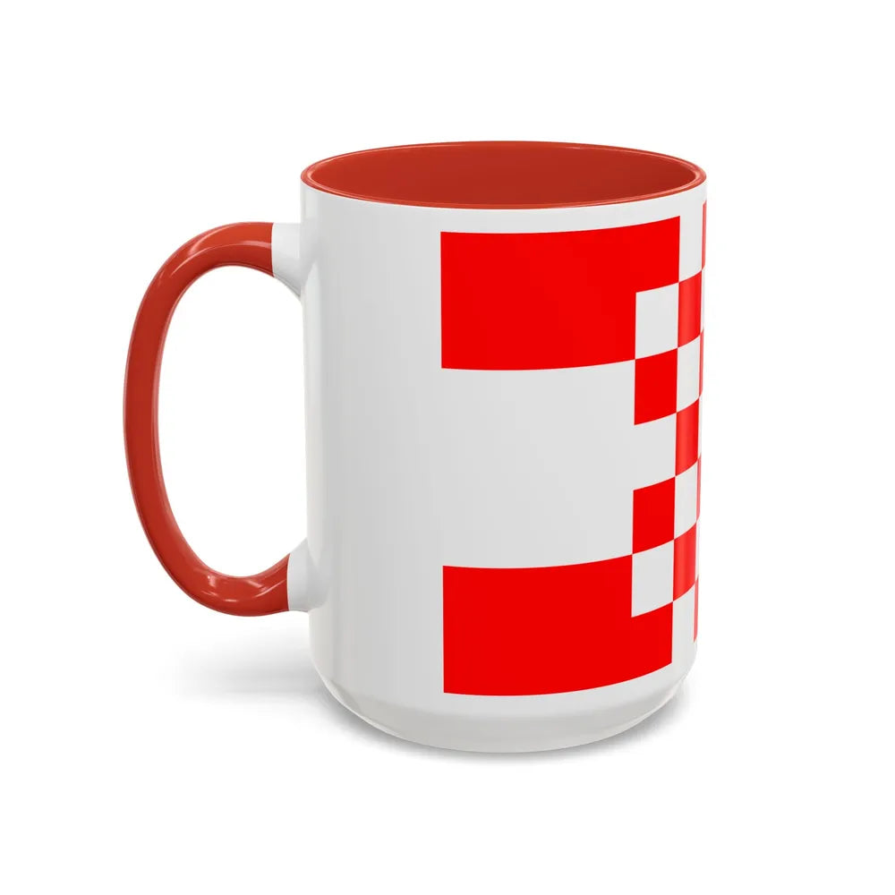 Flag of Hamm Germany - Accent Coffee Mug-Go Mug Yourself