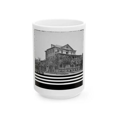 Charleston, S.C. Ex-Governor William Aiken's House (48 Elizabeth Street) (U.S. Civil War) White Coffee Mug-15oz-Go Mug Yourself