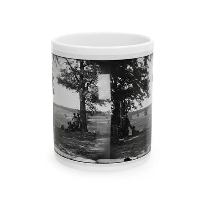 Cedar Mountain, Va. Battlefield Viewed From The West (U.S. Civil War) White Coffee Mug-11oz-Go Mug Yourself