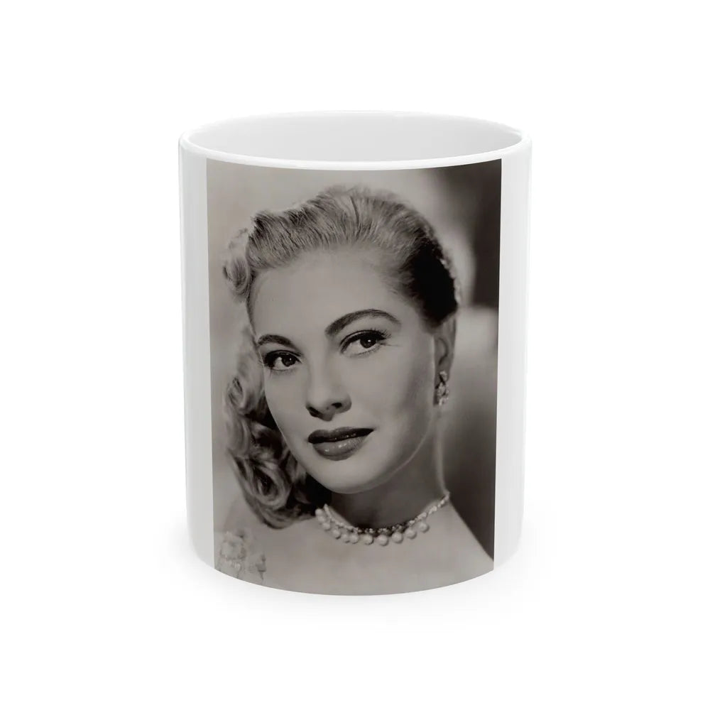 Lori Nelson #217 (Vintage Female Icon) White Coffee Mug-11oz-Go Mug Yourself