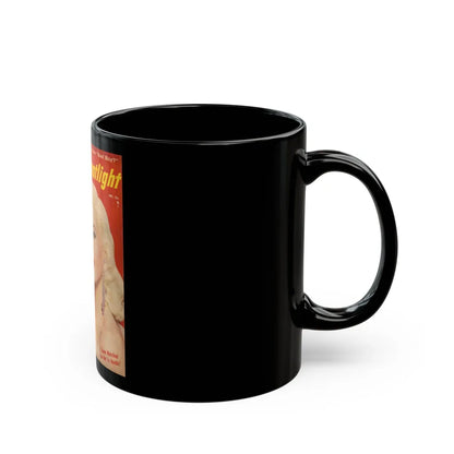 Jayne Mansfield #136 - Mag. Cover (Vintage Female Icon) Black Coffee Mug-Go Mug Yourself