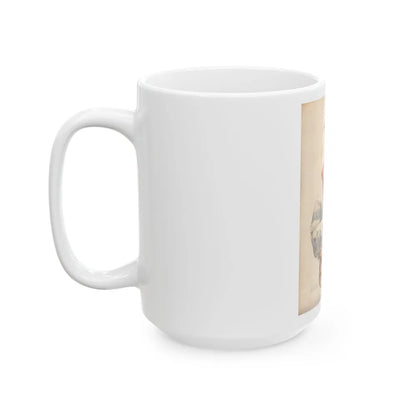 Esquire P08 Mar - White Coffee Mug-Go Mug Yourself