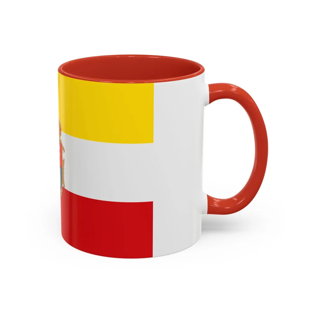 Flag of Cuenca Spain - Accent Coffee Mug-Go Mug Yourself