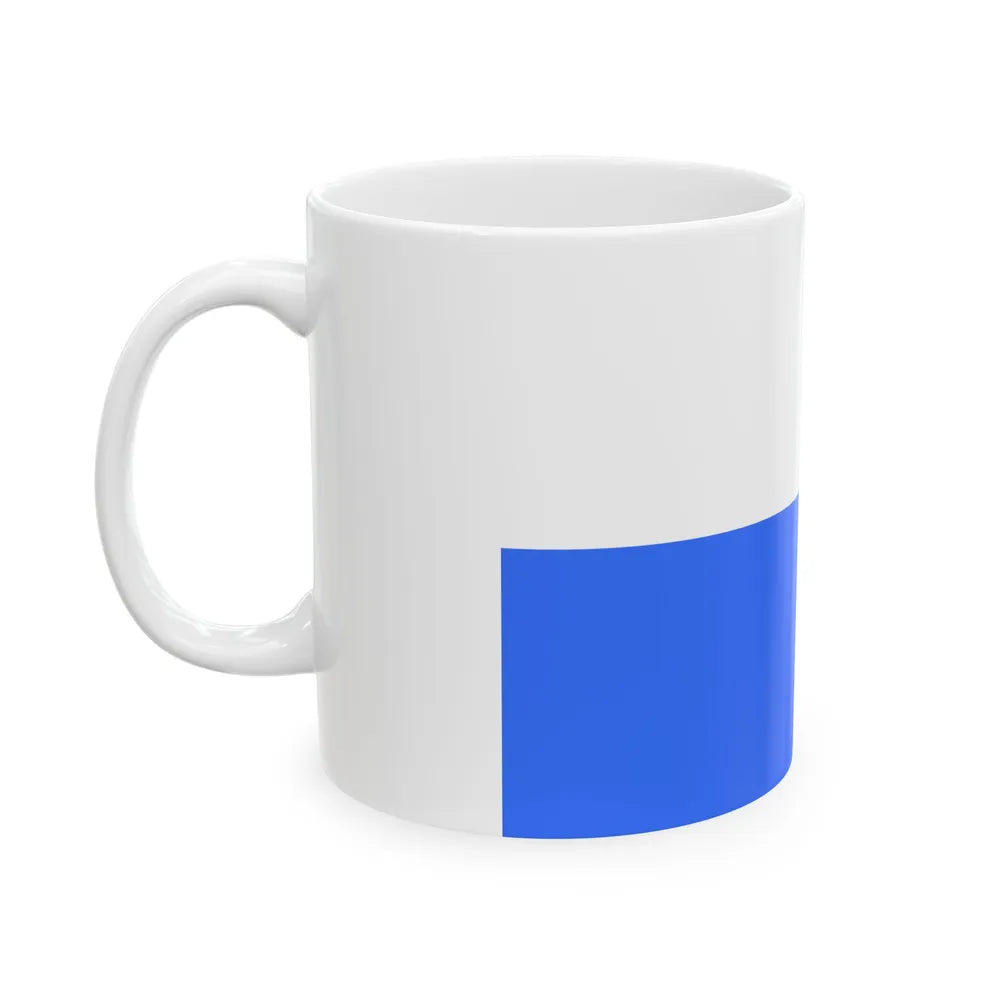 Flag of Cracow Poland - White Coffee Mug-Go Mug Yourself