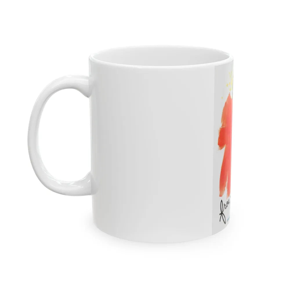 Frou Frou Exhibition (2002) - White Coffee Mug-Go Mug Yourself