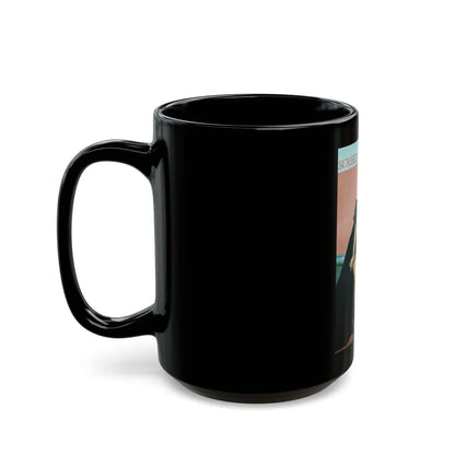 Barbara Nichols #301 - Mag. Cover (Vintage Female Icon) Black Coffee Mug-Go Mug Yourself