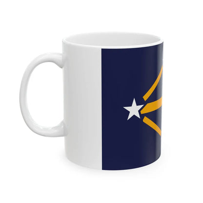 Flag of Imperial Japanese Antarctic Expedition - White Coffee Mug-Go Mug Yourself