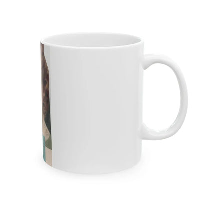 Pamela Duncan #36 - 2.5x4 Clipping (Vintage Female Icon) White Coffee Mug-Go Mug Yourself