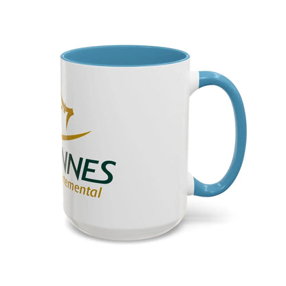 Flag of Ardennes France - Accent Coffee Mug-Go Mug Yourself