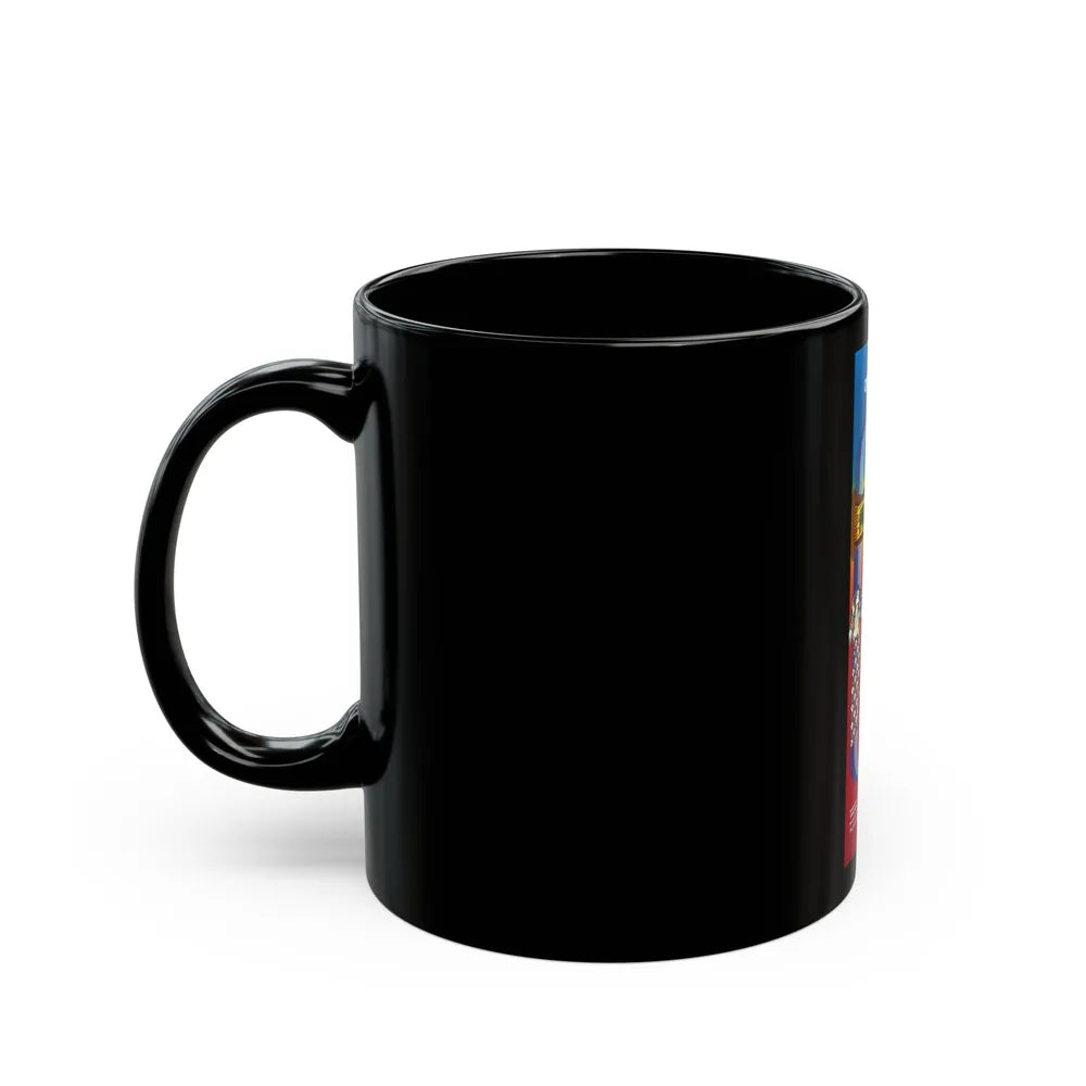 fillmore movie insert poster (twentieth century fox, 1972) (Music Poster) Black Coffee Mug-Go Mug Yourself