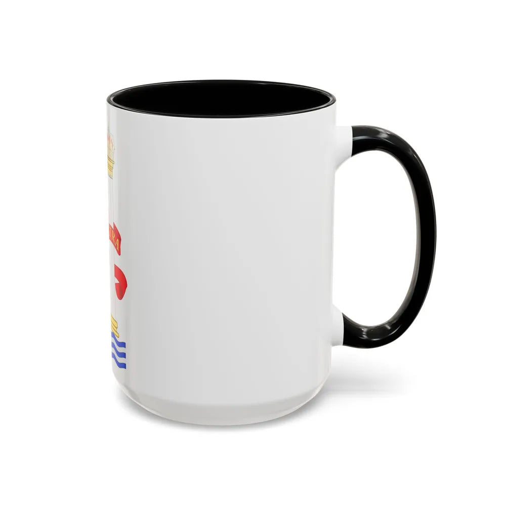 Pillars of Hercules - Accent Coffee Mug-Go Mug Yourself