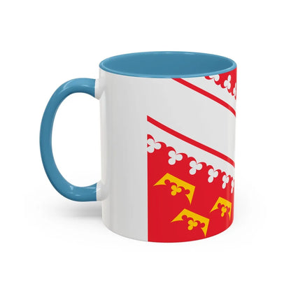 Flag of Alsace France - Accent Coffee Mug-Go Mug Yourself