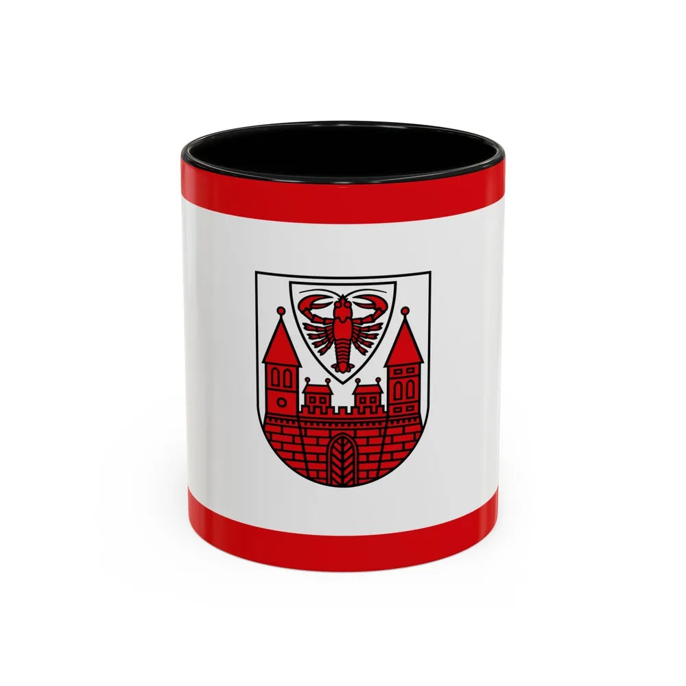 Flag of Cottbus Germany - Accent Coffee Mug-11oz-Black-Go Mug Yourself