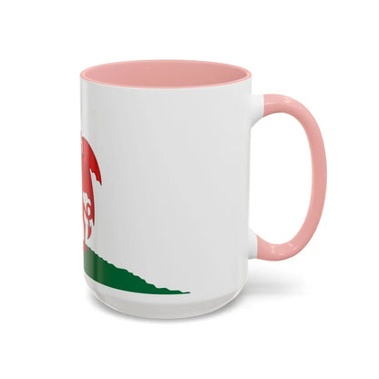 Flag of Cardiff UK - Accent Coffee Mug-Go Mug Yourself