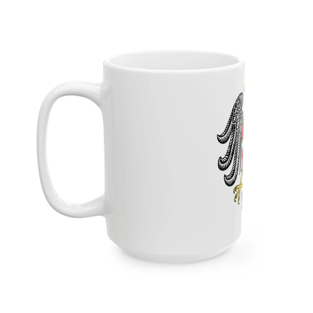 Coat of Arms of Wien Austria - White Coffee Mug-Go Mug Yourself