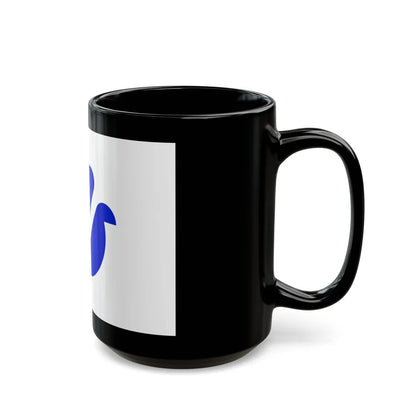 Flag of Higashiosaka Osaka Japan - Black Coffee Mug-Go Mug Yourself