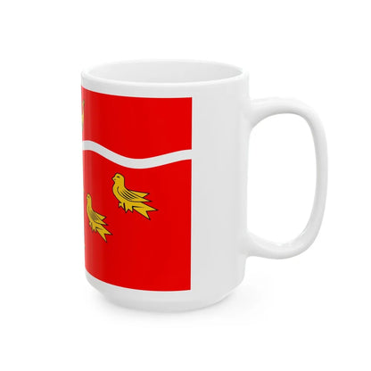 Flag of East Sussex UK - White Coffee Mug-Go Mug Yourself