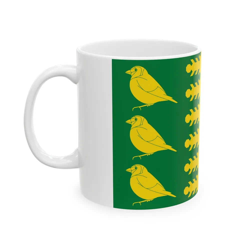 Flag of Finchfield UK - White Coffee Mug-Go Mug Yourself