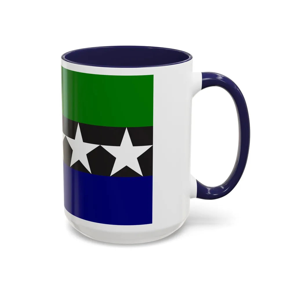 Flag of Aimeliik Palau - Accent Coffee Mug-Go Mug Yourself