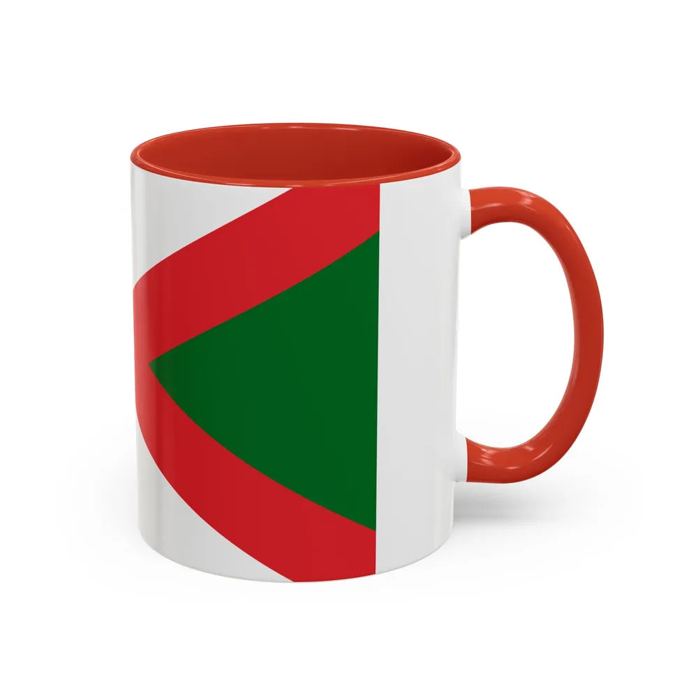 Flag of Bexhill UK - Accent Coffee Mug-Go Mug Yourself