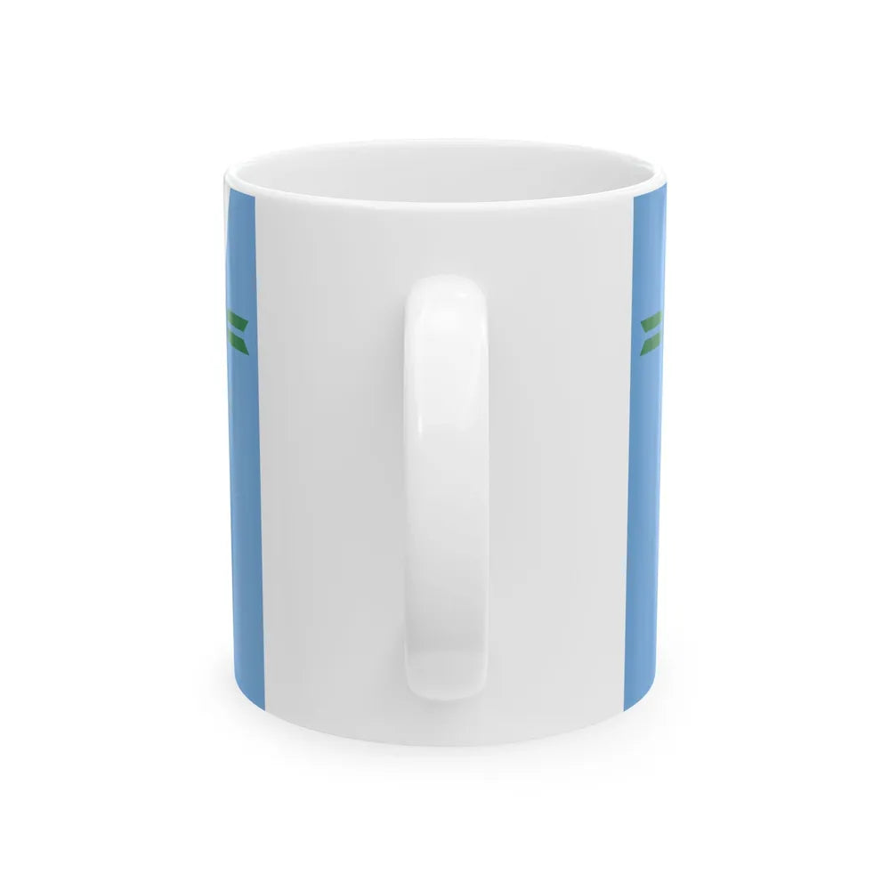 Flag of Formosa Province Argentina - White Coffee Mug-Go Mug Yourself