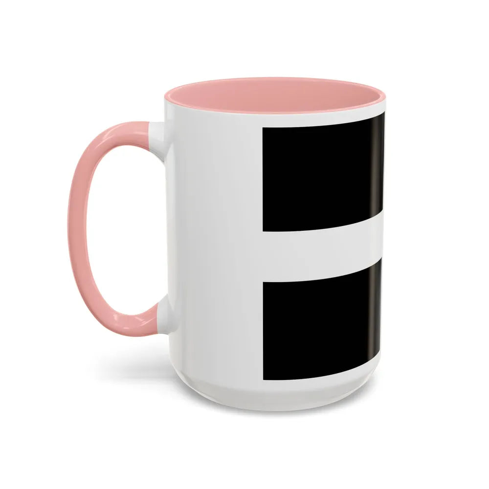 Flag of Cornwall UK - Accent Coffee Mug-Go Mug Yourself