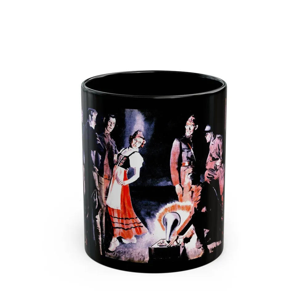 Ghost of Glory, Liberty magazine, November 14, 1936 - Black Coffee Mug-11oz-Go Mug Yourself