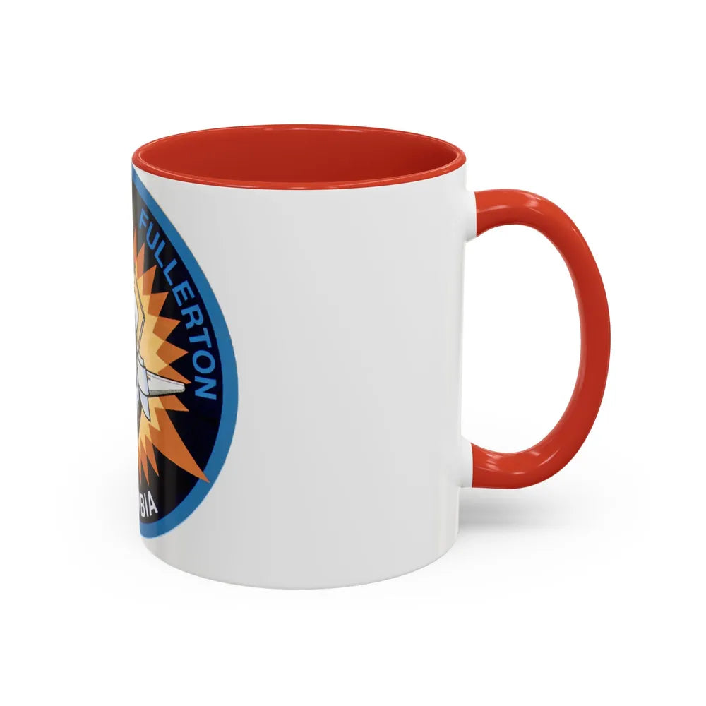 STS 3 (NASA) Accent Coffee Mug-Go Mug Yourself