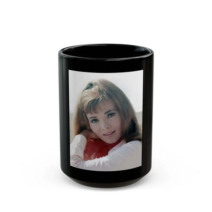 Gila Golan #140 (Vintage Female Icon) Black Coffee Mug-15oz-Go Mug Yourself