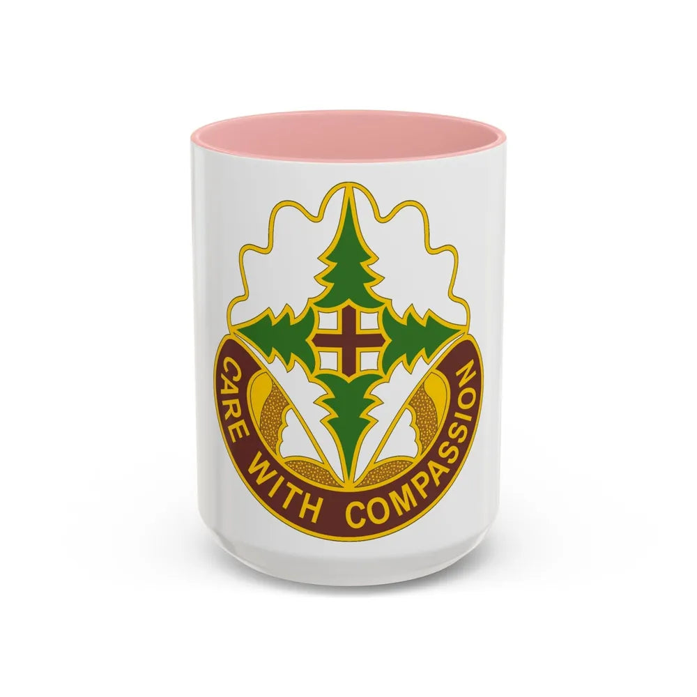 Madigan Medical Center (U.S. Army) Accent Coffee Mug-15oz-Pink-Go Mug Yourself