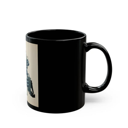 Collier's magazine story illustration, October 20, 1934 - Black Coffee Mug-Go Mug Yourself