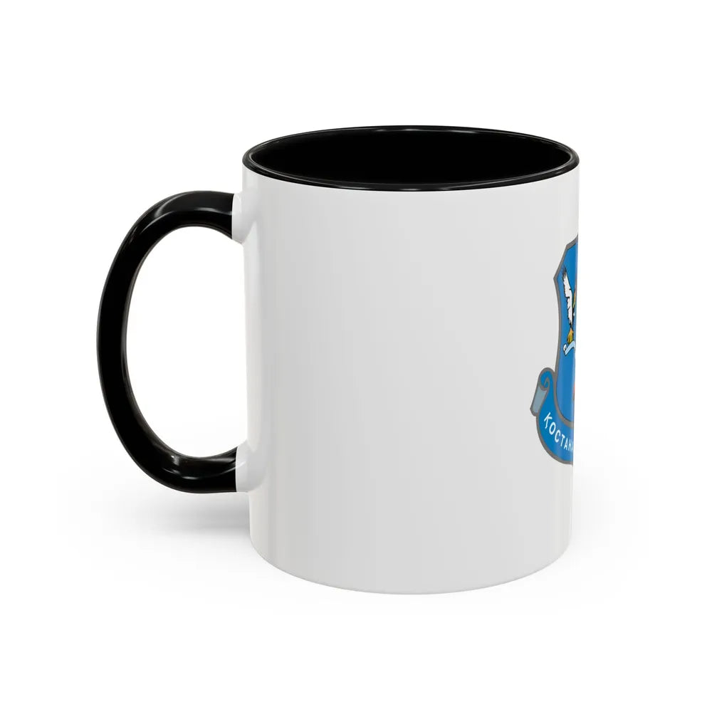 Flag of Kostanay Kazakhstan - Accent Coffee Mug-Go Mug Yourself