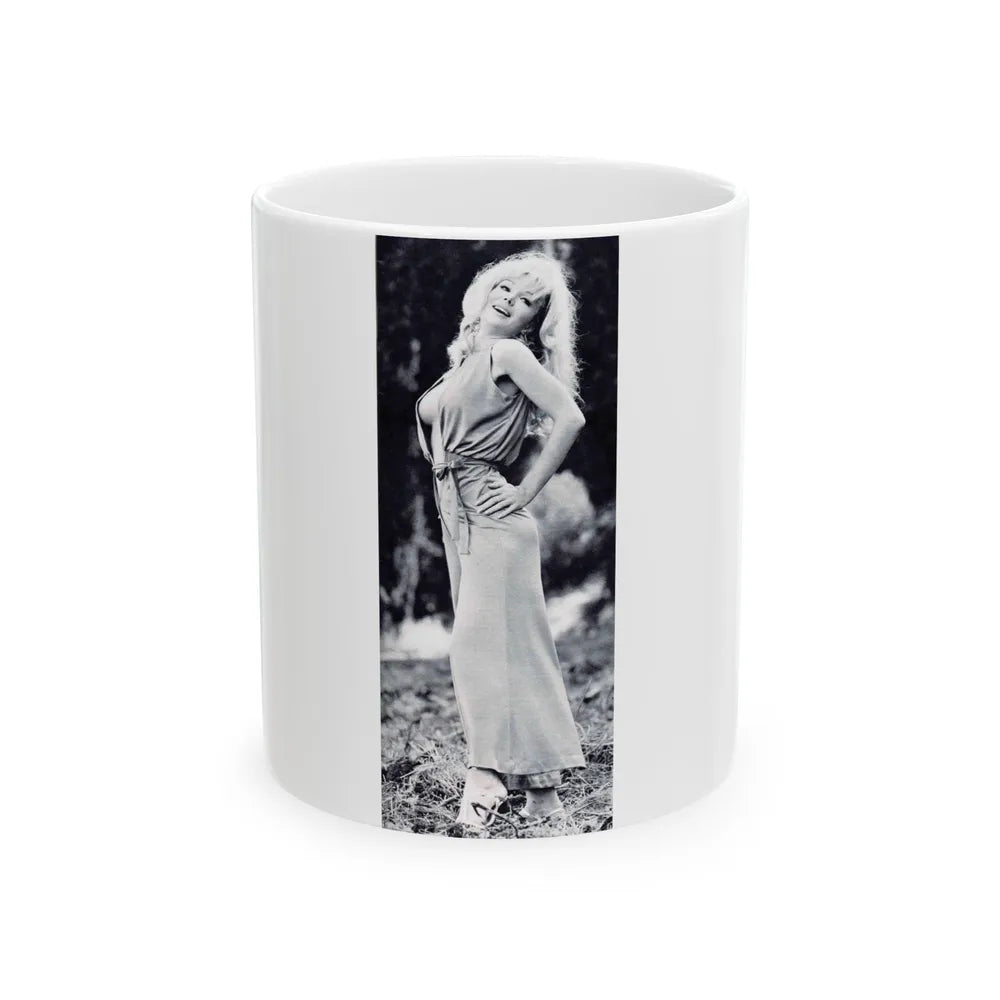 Francine York #157 (Vintage Female Icon) White Coffee Mug-11oz-Go Mug Yourself