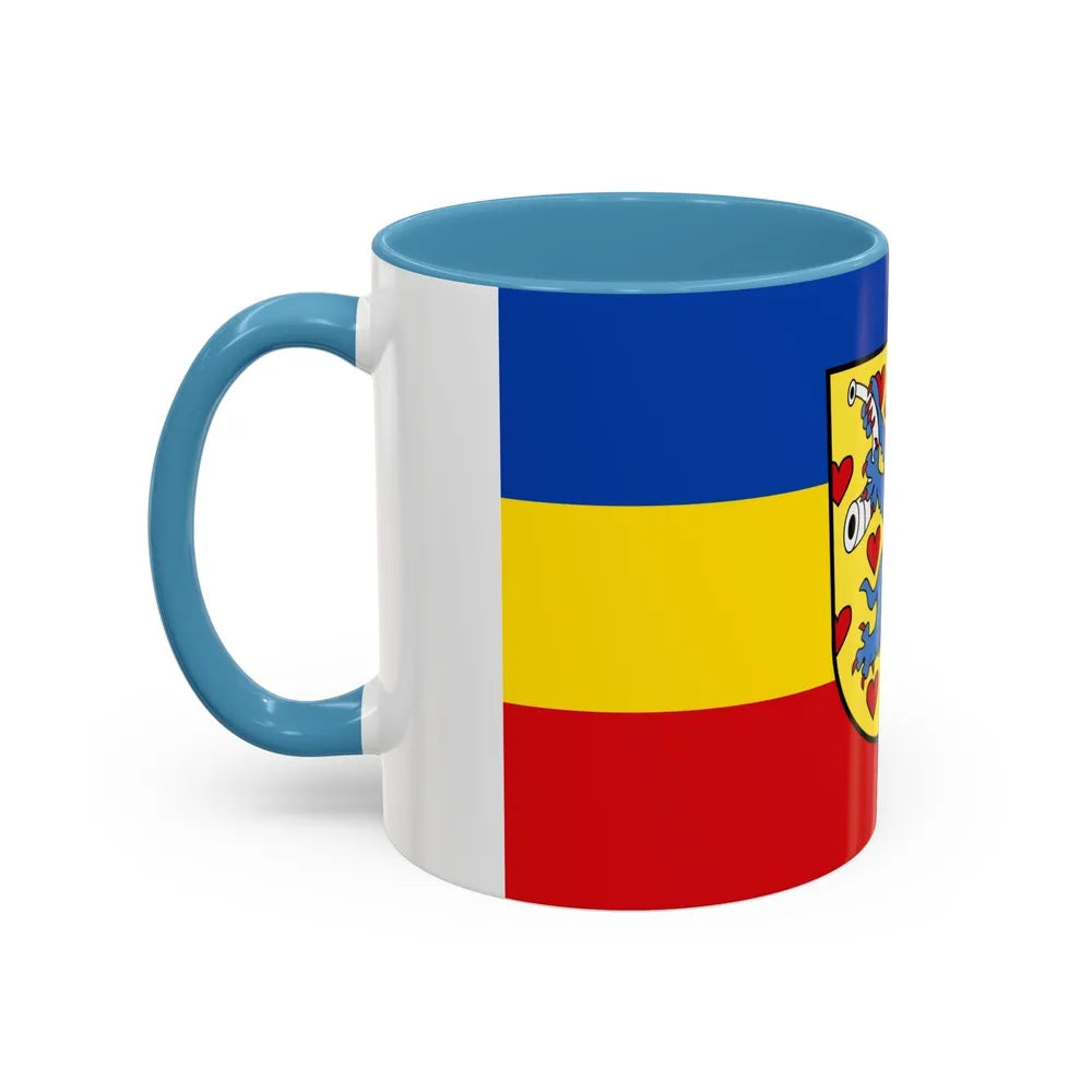 Flag of Gifhorn Germany - Accent Coffee Mug-Go Mug Yourself