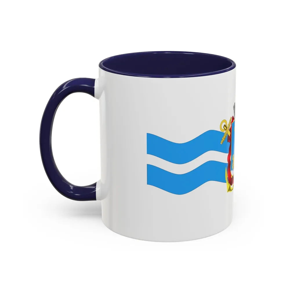 Flag of Mykolaiv Ukraine - Accent Coffee Mug-Go Mug Yourself