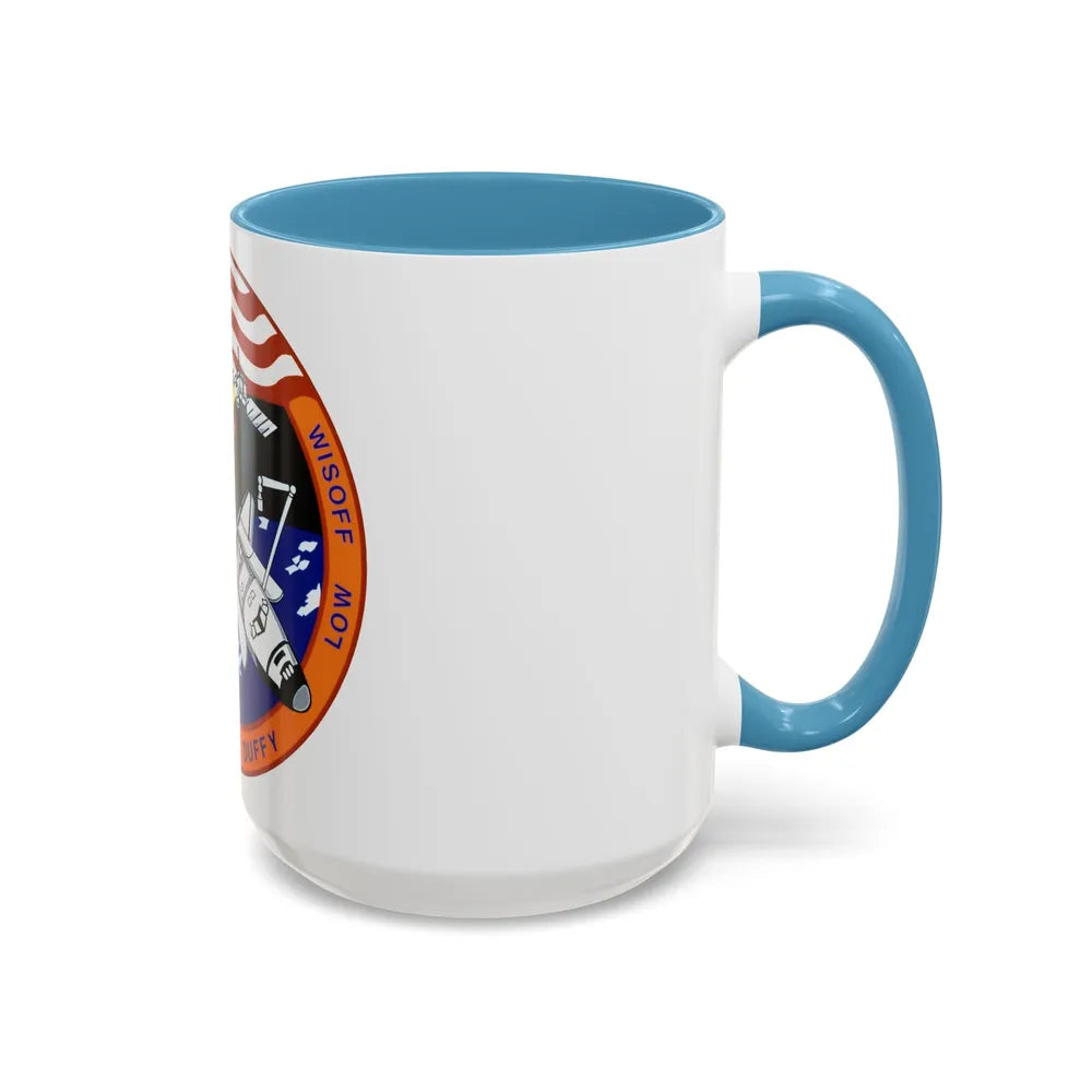 STS 57 (NASA) Accent Coffee Mug-Go Mug Yourself