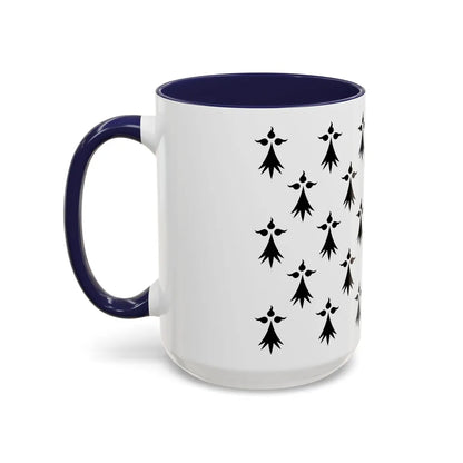 Flag of Bretagne3 France - Accent Coffee Mug-Go Mug Yourself