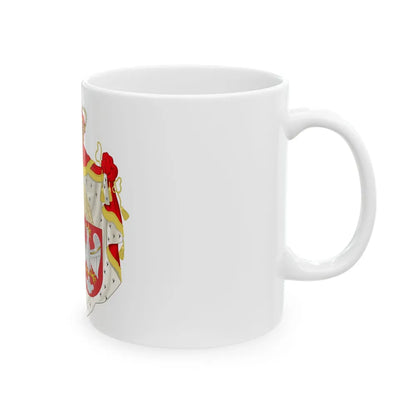 Coat of arms of Jadwiga of Poland - White Coffee Mug-Go Mug Yourself