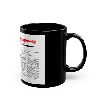 Dear Mr. Oppenzoomer, The American Magazine, December 1952 - Black Coffee Mug-Go Mug Yourself