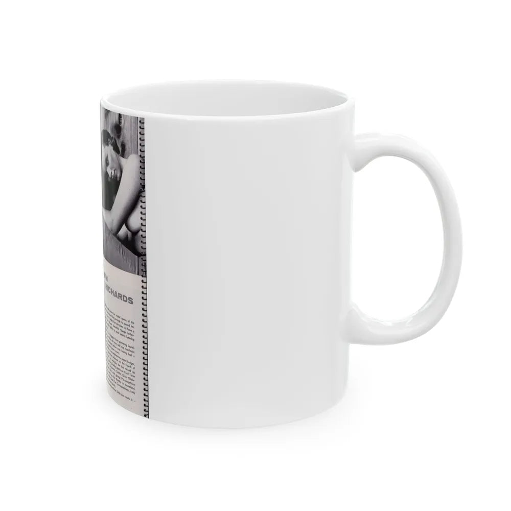 Dawn Richard #97 - Modern Man 1960 Yearbook Queens (Vintage Female Icon) White Coffee Mug-Go Mug Yourself