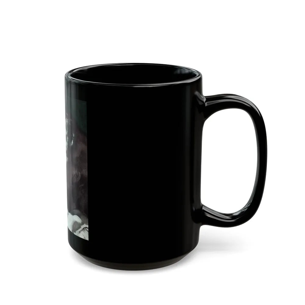 Drums of the Night (1), McCall's magazine, September 1935 - Black Coffee Mug-Go Mug Yourself