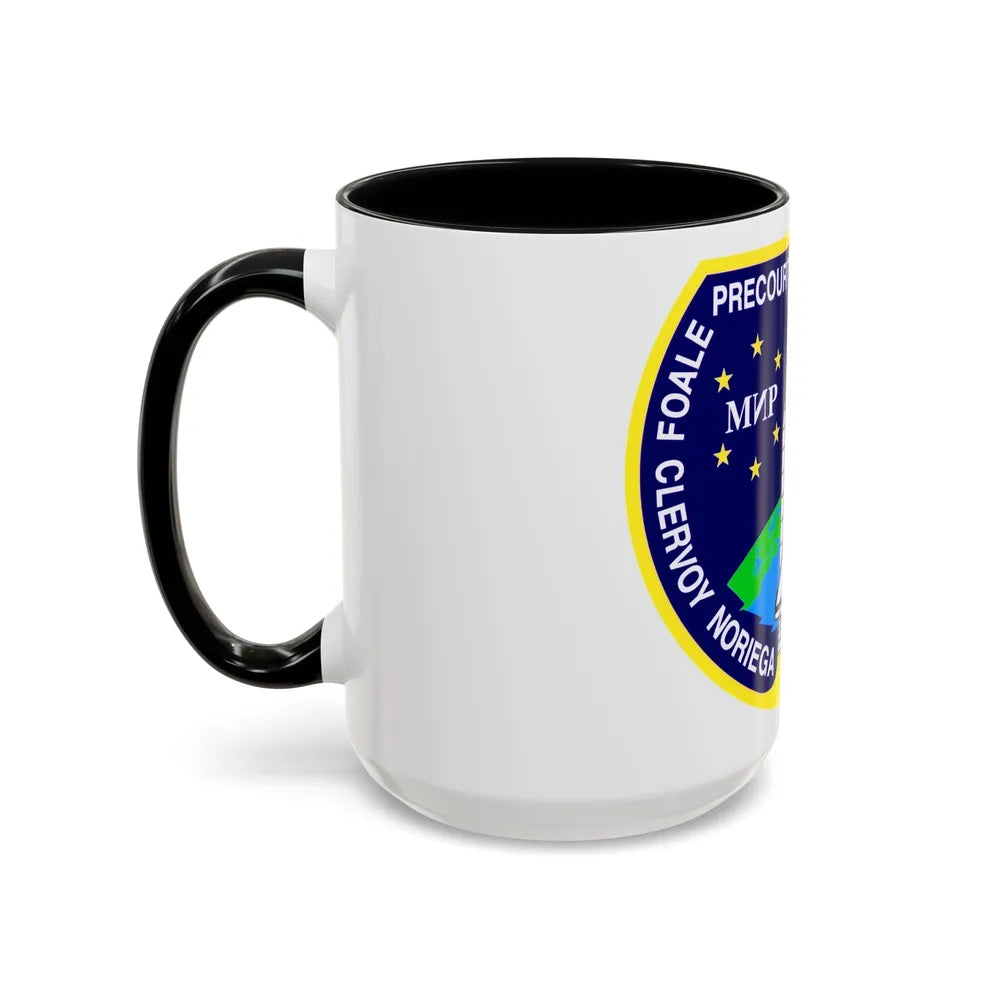 STS 84 (NASA) Accent Coffee Mug-Go Mug Yourself