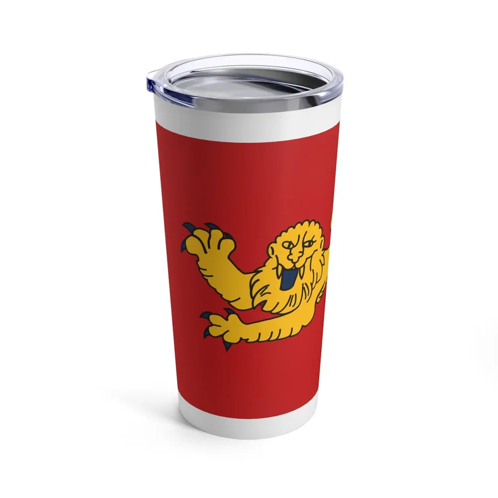 Flag of Aquitaine France - Tumbler 20oz-Go Mug Yourself