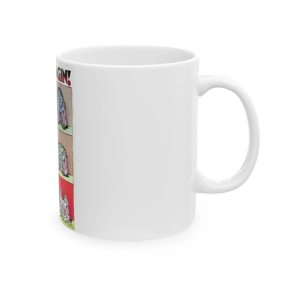 stoned again (Music Poster) White Coffee Mug-Go Mug Yourself